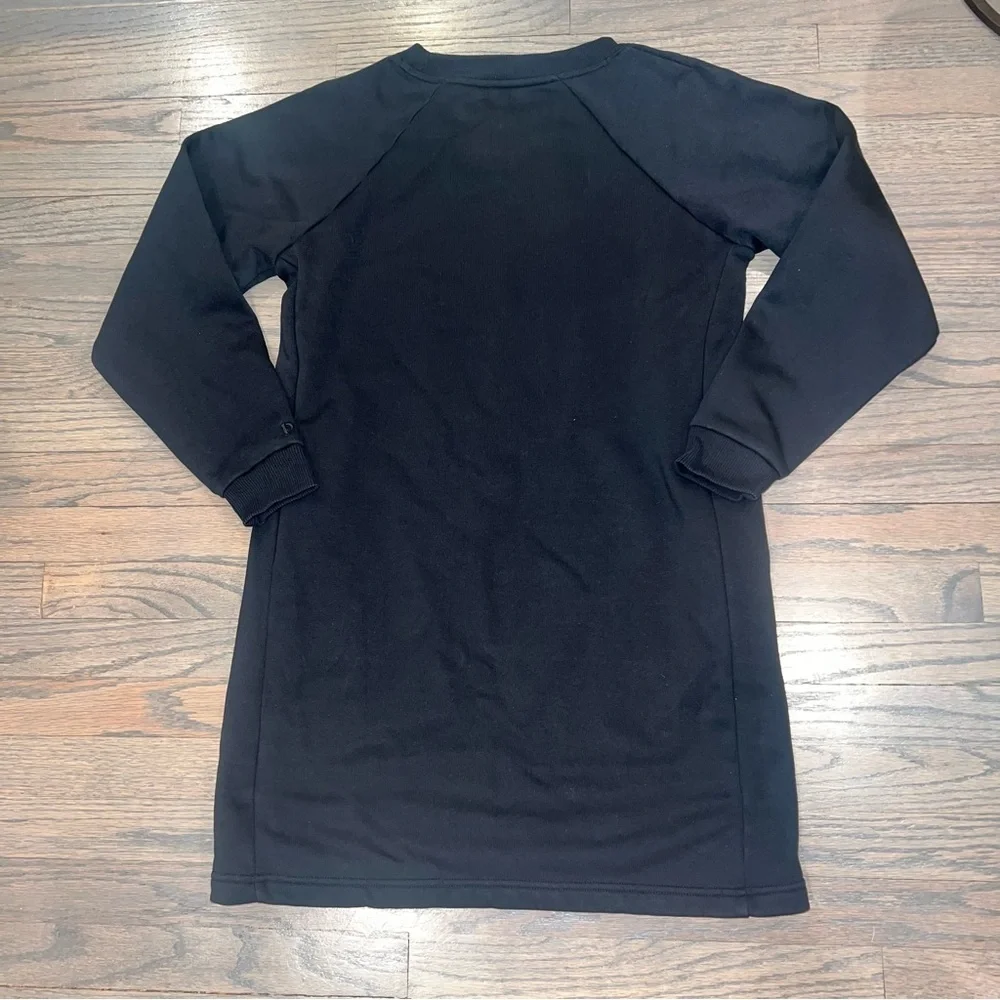 Pact Dress Black Crewneck Long Sleeve Cotton Sweatshirt Medium Sustainable - Picture 6 of 8